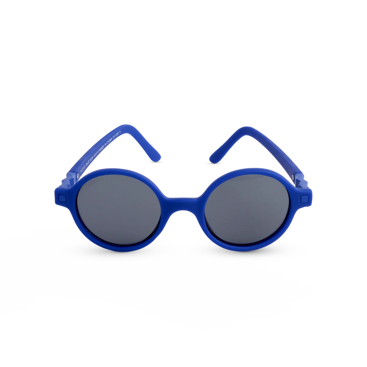 Ochelari de soare Ki ET LA, 6-9 ani - Round Reflex Blue