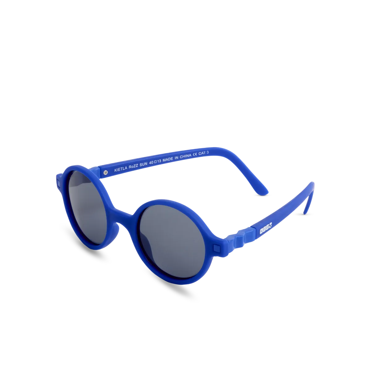 Ochelari de soare Ki ET LA, 6-9 ani - Round Reflex Blue