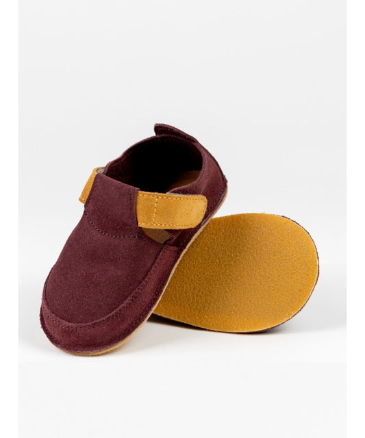 Pantofi barefoot ERDA - Burgundy