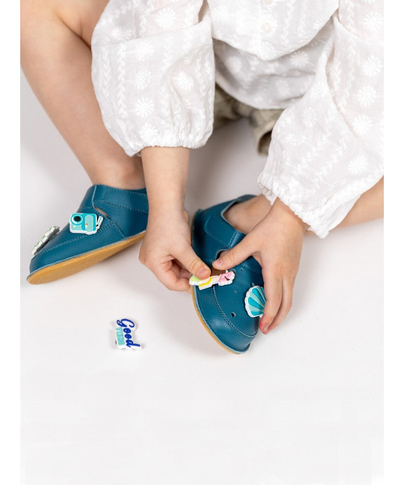 Pantofi barefoot ERDA - Teal Play