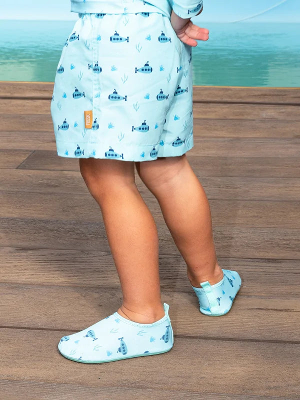 Pantofi plajă, cu protecție solară, Fresk, model Submarin