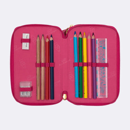 Penar Beckmann cu trei secțiuni complet echipat, Cherry