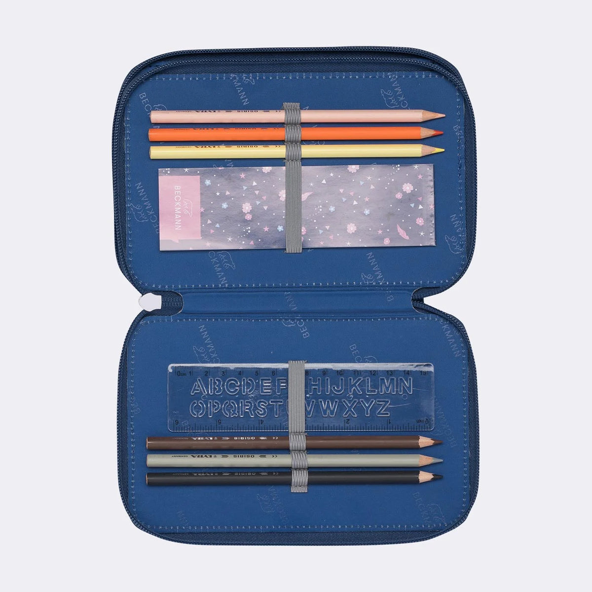 Penar Beckmann cu trei secțiuni complet echipat, Forest Deer Blue