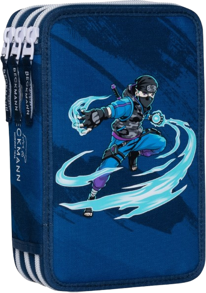 Penar cu trei secțiuni complet echipat, Ninja master blue