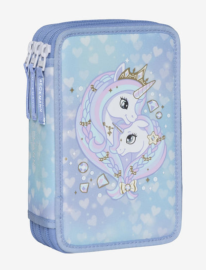 Penar Beckmann cu trei secțiuni complet echipat, Unicorn Princess Ice Blue