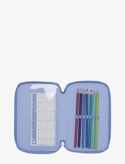 Penar Beckmann cu trei secțiuni complet echipat, Unicorn Princess Ice Blue