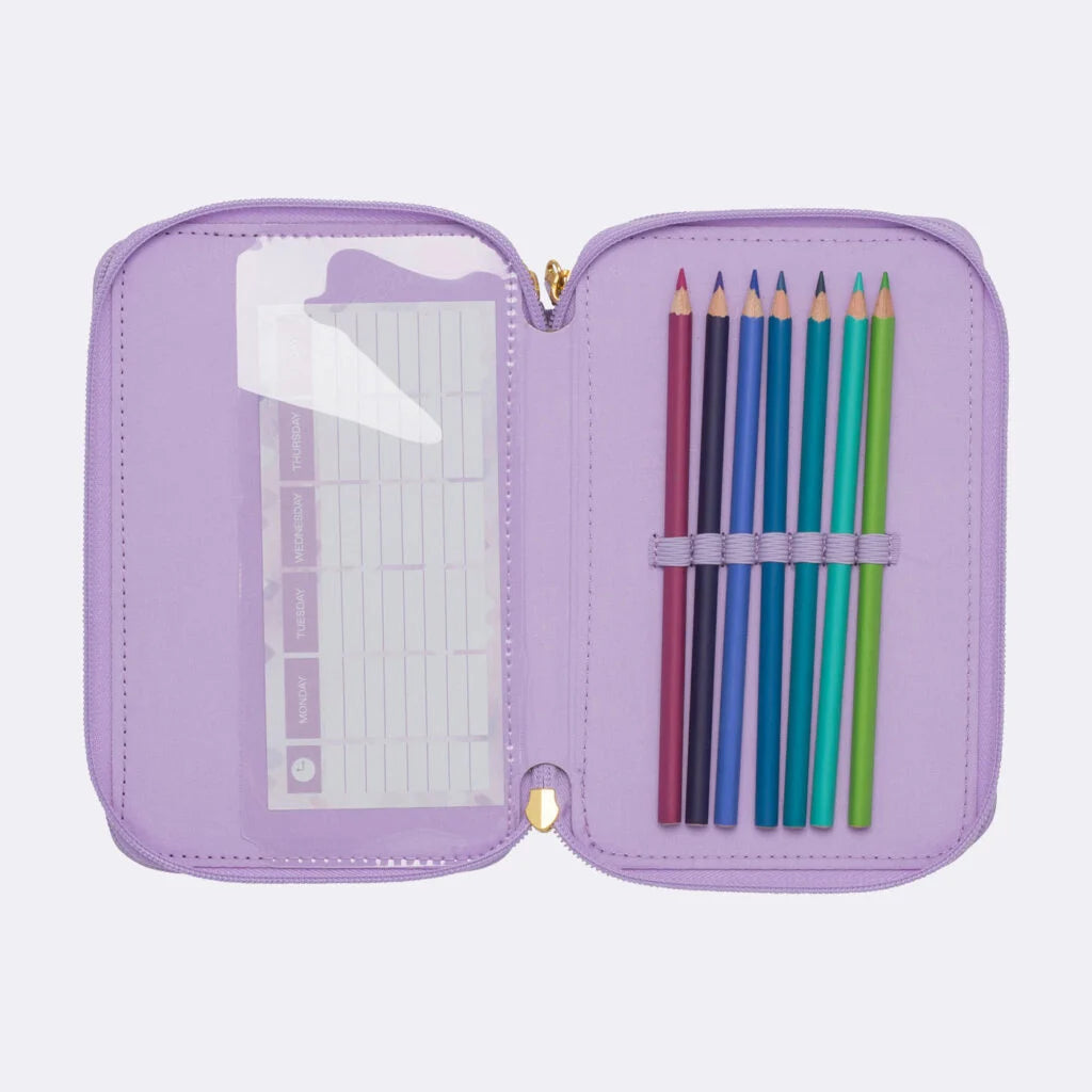 Penar Beckmann cu trei secțiuni complet echipat, Unicorn Princess Purple