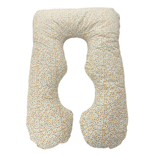 Pernă pentru Gravide  100% bumbac organic 3 în 1 - Twindeco Maxim