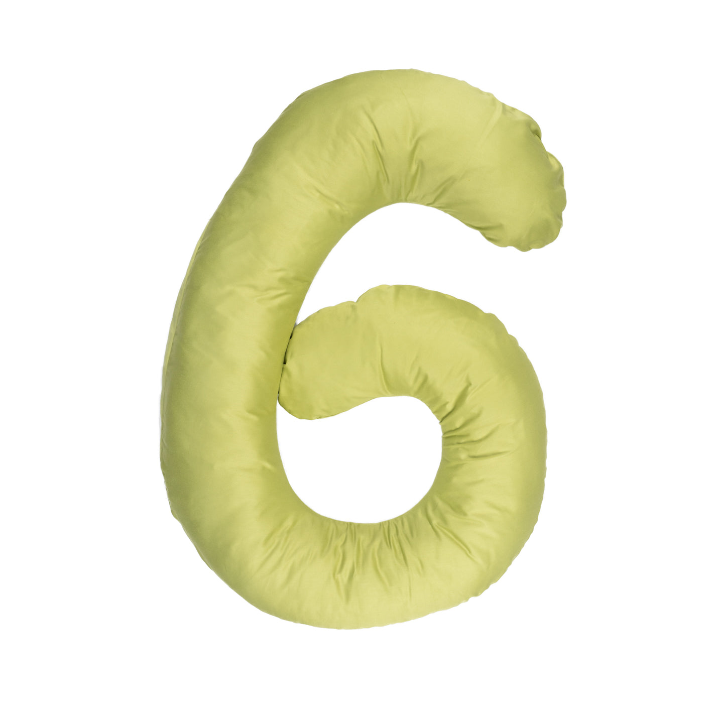 Pernă pentru gravide și alăptare, cu husă detașabilă din bumbac - Twindeco Petite Verde lime