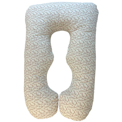 Pernă pentru Gravide 100% bumbac organic 3 în 1 - Twindeco Maxim