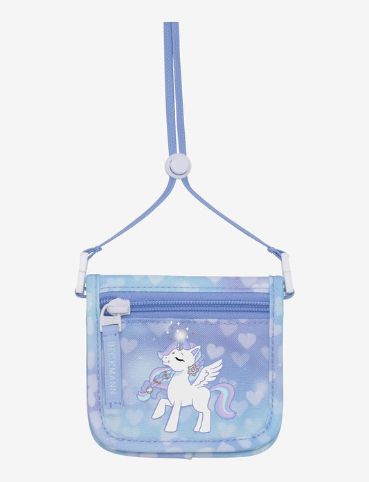 Portofel Beckmann, Unicorn Princess Ice Blue