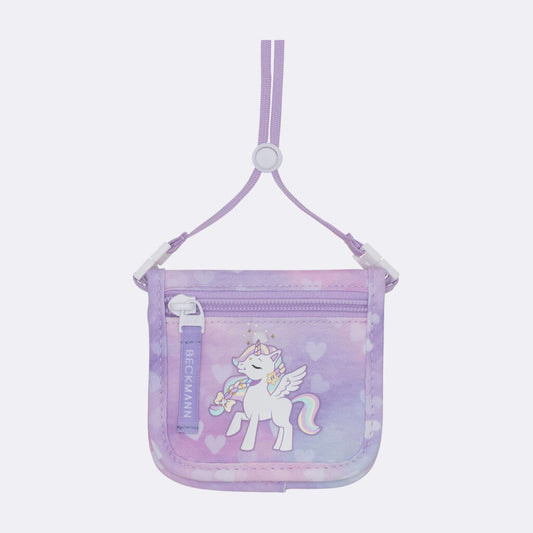 Portofel Beckmann, Unicorn Princess purple