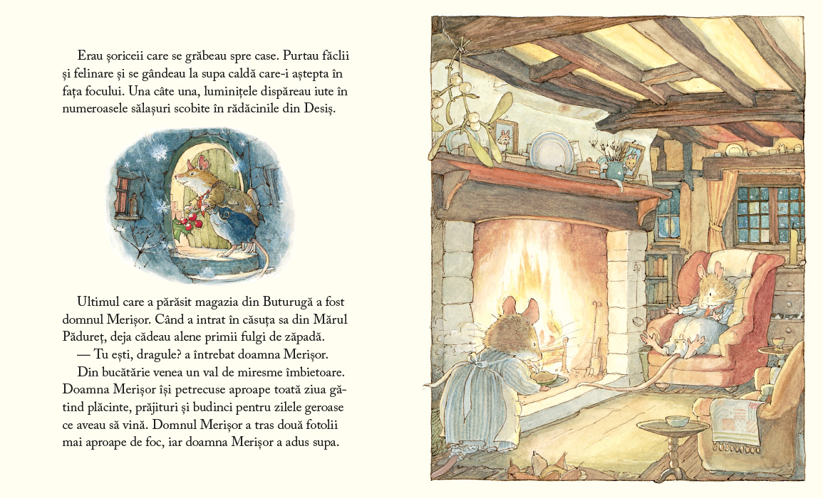 Desișul de Muri. Poveste de iarnă - de Jill Barklem