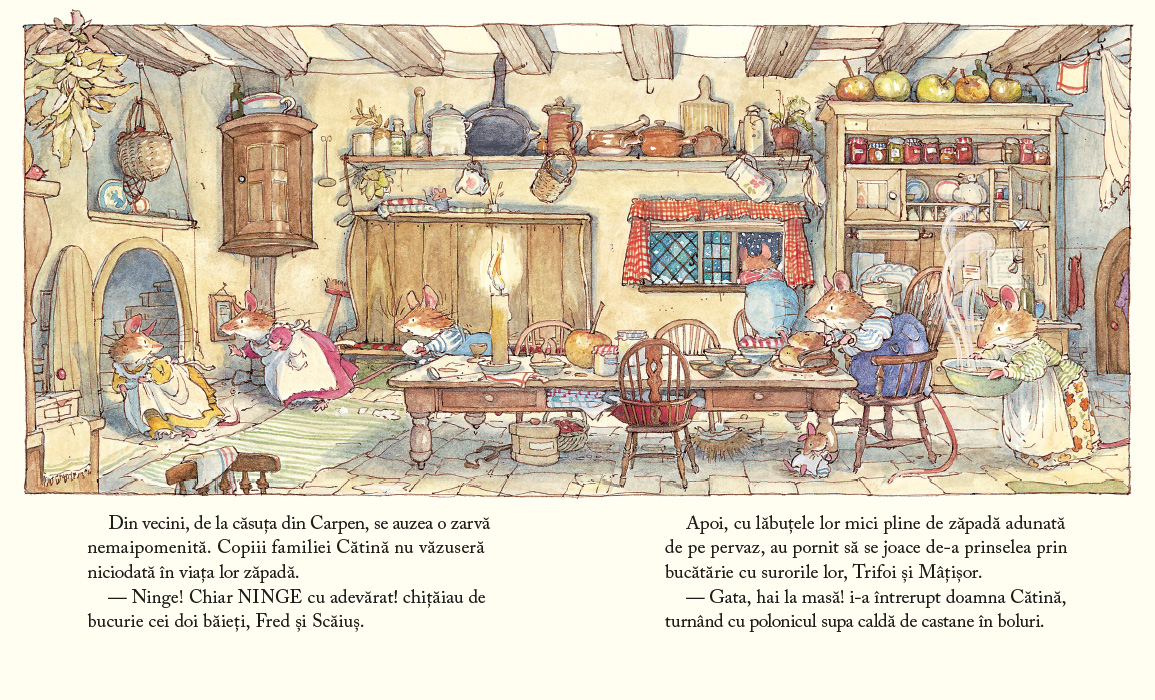 Desișul de Muri. Poveste de iarnă - de Jill Barklem