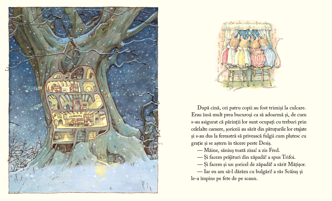 Desișul de Muri. Poveste de iarnă - de Jill Barklem