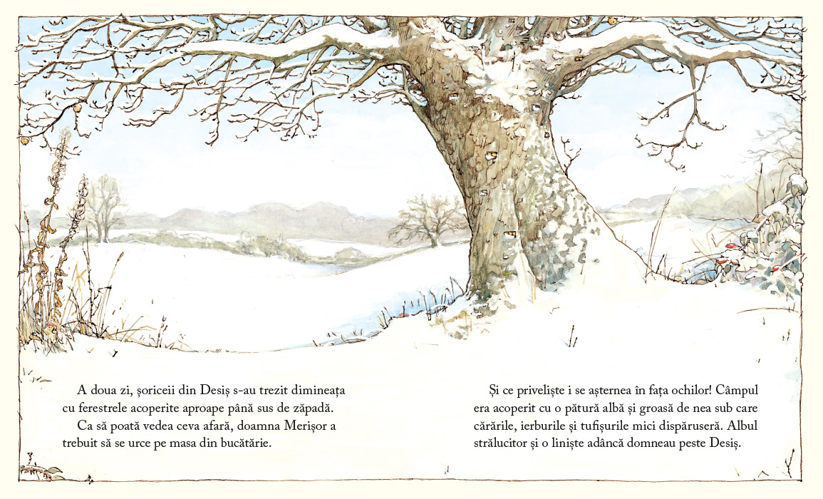 Desișul de Muri. Poveste de iarnă - de Jill Barklem