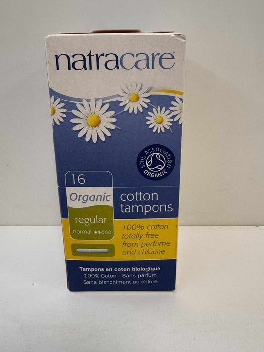 Tampoane bio cu aplicator Normal - Natracare (16 buc)