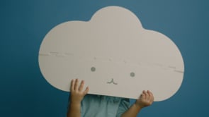 Saltea de joaca din spuma, Norisorul gri, 145 cm - Quut (Copy)