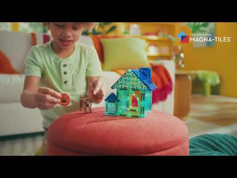 MAGNA-TILES Dog House, set magnetic, 13 piese
