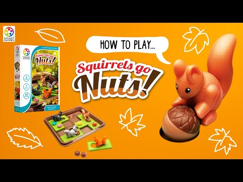 Joc de logică Squirrels Go Nuts - Smart Games