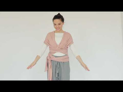 Wrap elastic din bambus Boba Sea Mist