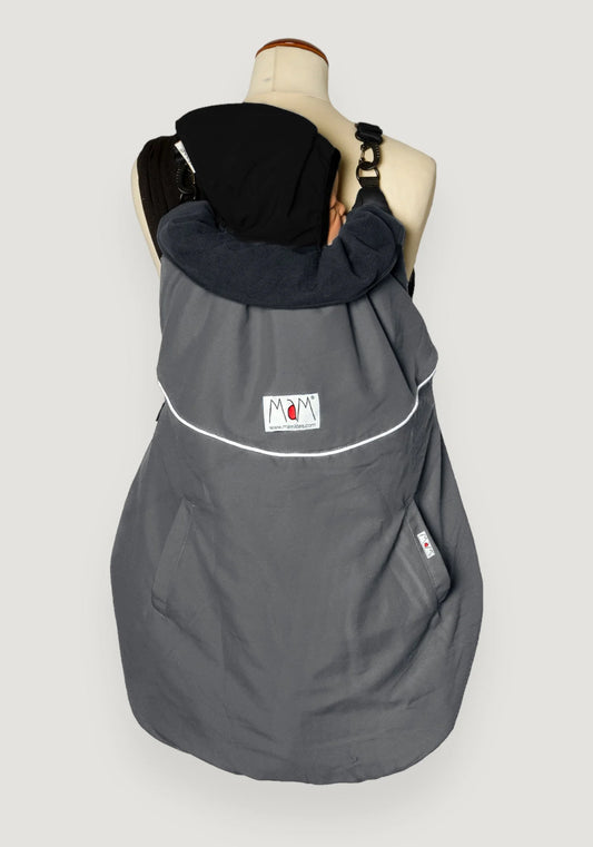 Protecție de iarnă Deluxe - Dark Pearl/Black + Cagulă ajustabilă