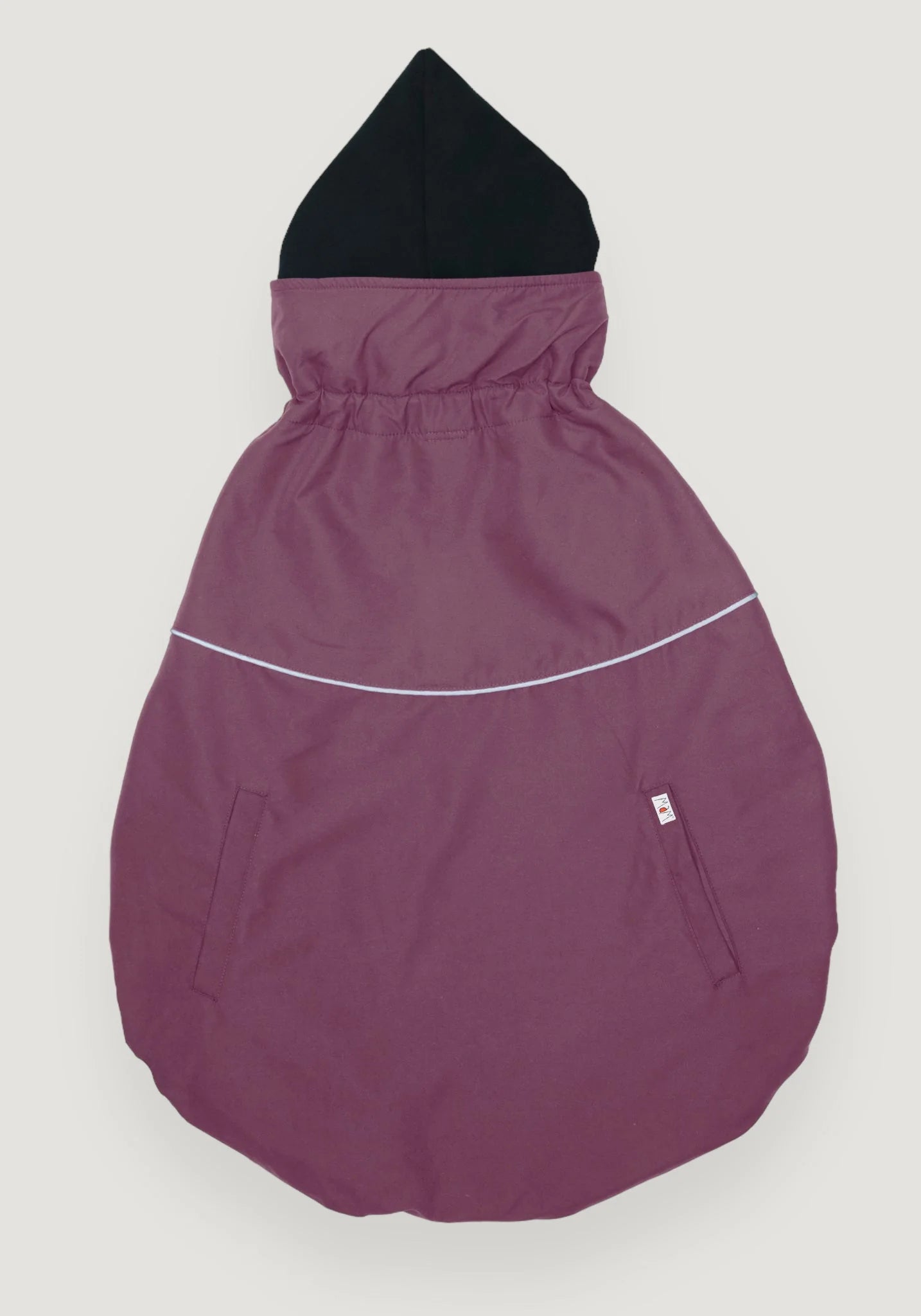 Protecție de iarnă Deluxe - Tulipwood/Black + Cagulă ajustabilă