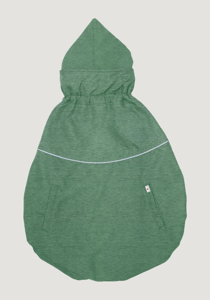 Protectie de iarnă MaM SoftShell FleX - Heather Green-Cream + Cagulă ajustabilă