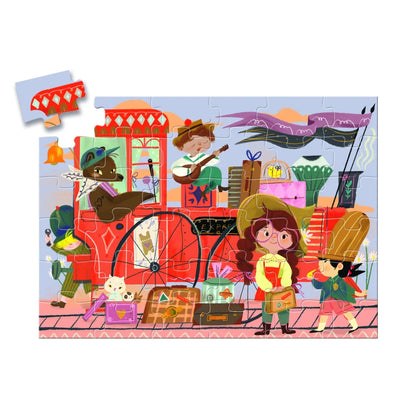 Puzzle „Călătoria Miei”, Djeco