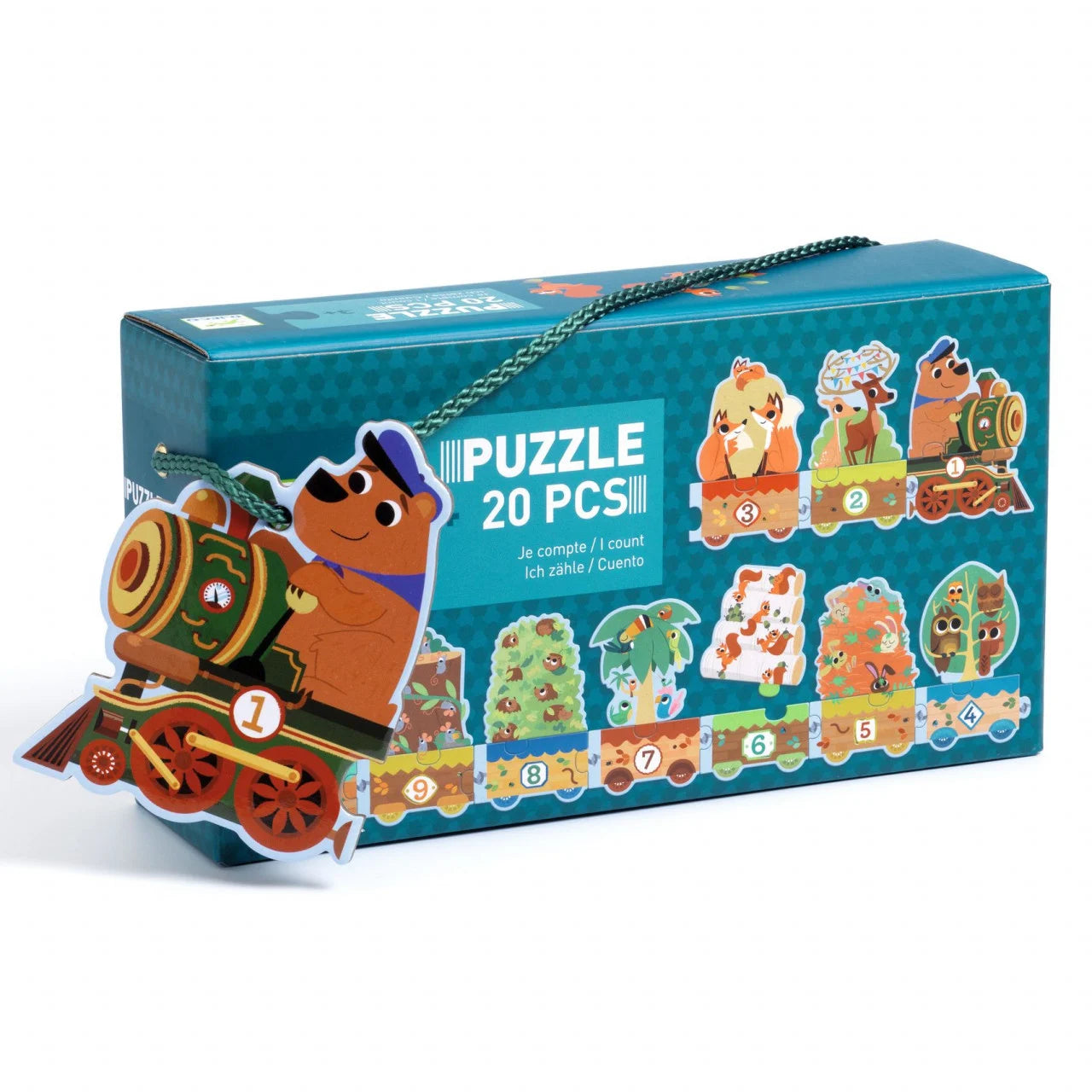 Puzzle Djeco Învăț să număr