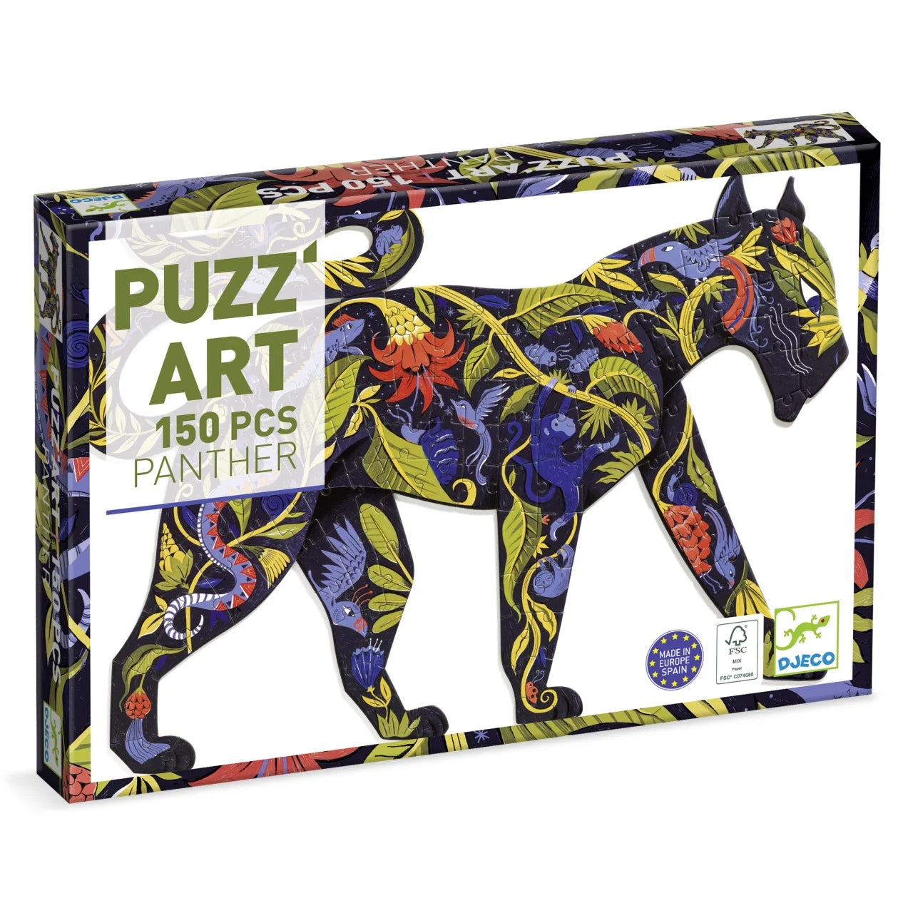 Puzzle Puzz'Art Pantera neagră, Djeco