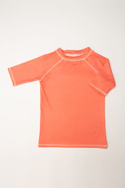 DucKsday - Tricou pentru înot cu protecție solară UPF 50+ - Coral