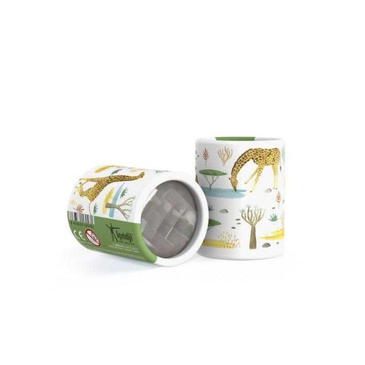 Mini-caleidoscop Girafe Londji – explorare vizuală pentru copii