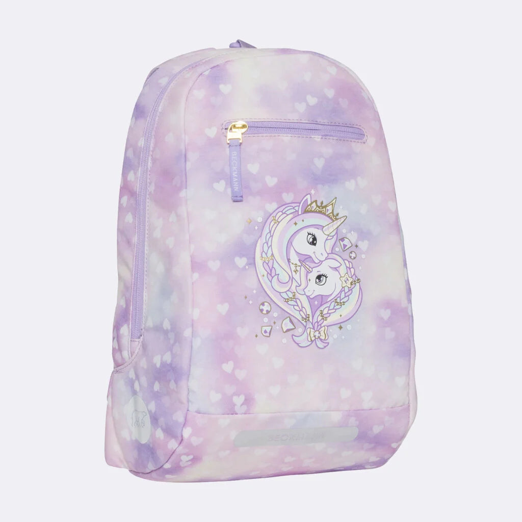 Rucsac Beckmann de zi (antrenamente, excursii, parc), Unicorn Princess Purple