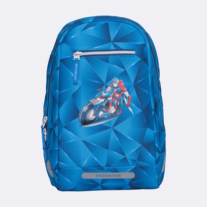Rucsac Beckmann de zi (antrenamente, excursii, parc), Blue Lightning