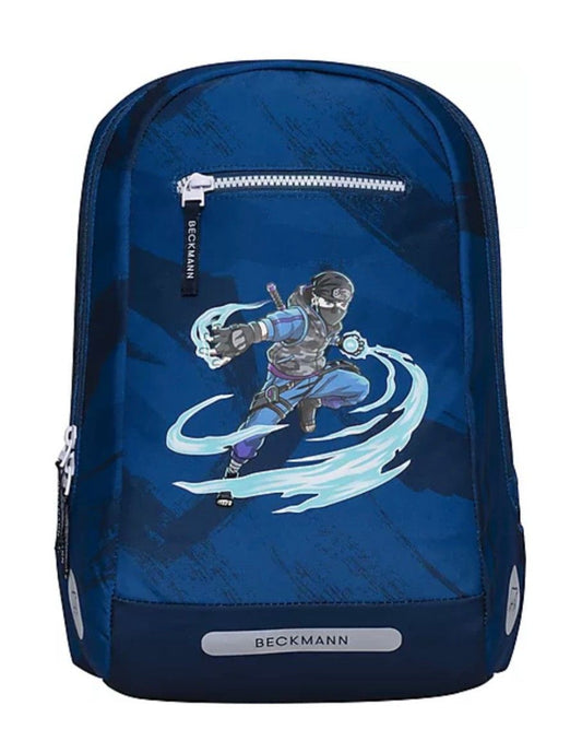 Rucsac Beckmann de zi (antrenamente, excursii, parc), Ninja Master Blue
