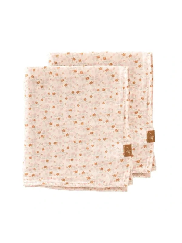 Set 2 museline 70x60 cm, model Garden Flowers - Fresk