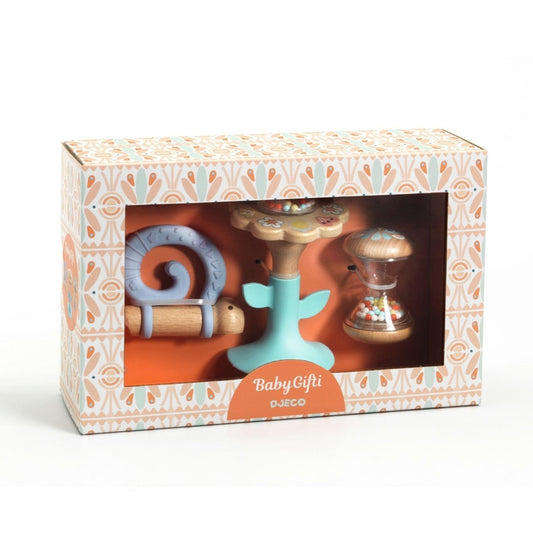 Set 3 jucării bebe, Djeco