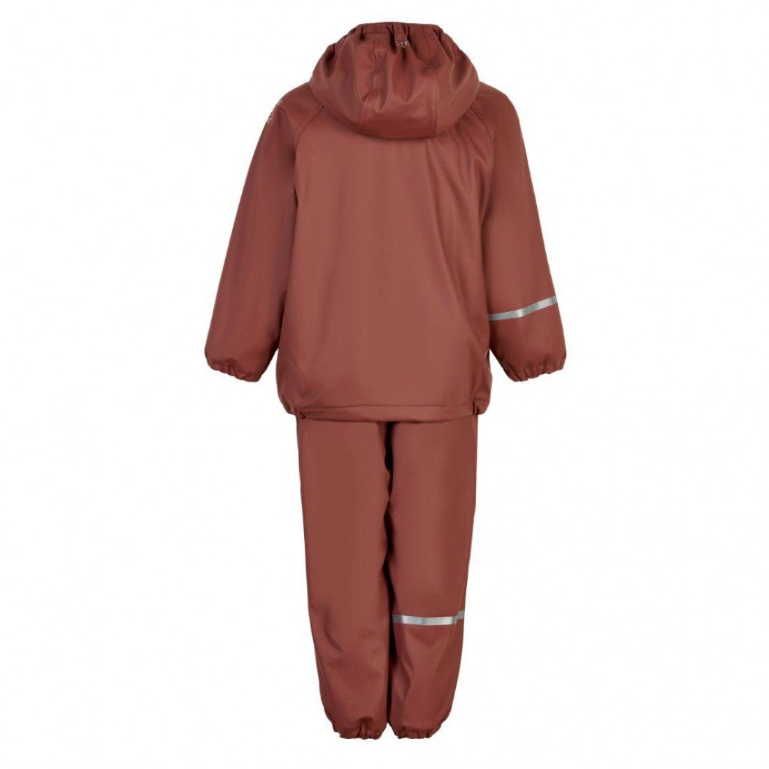 Set căptușit cu fleece pentru ploaie și vreme rece - CeLaVi - Mahogany