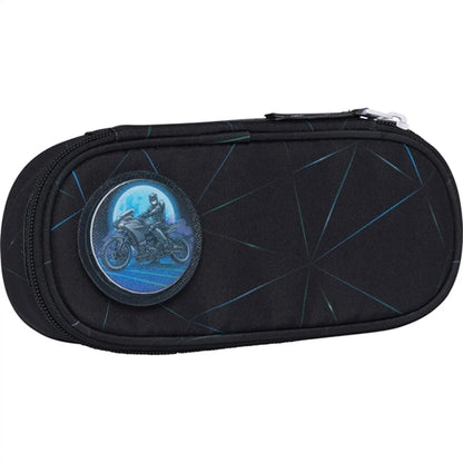 Ghiozdan, rucsac ergonomic Beckmann, set clasic 7 piese, Panther