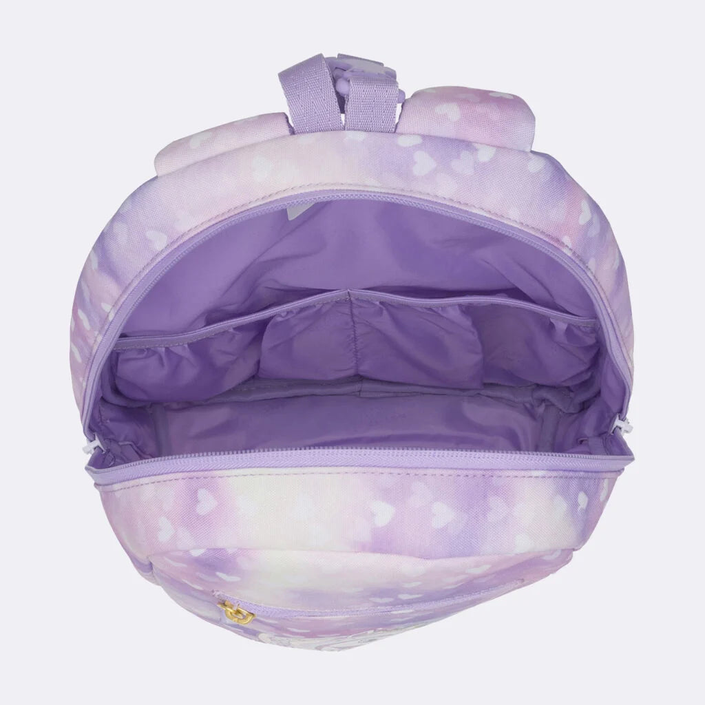 Ghiozdan, rucsac ergonomic cu pernǎ de aer Beckmann, set Active Air FLX 6 piese, Unicorn Princess Purple