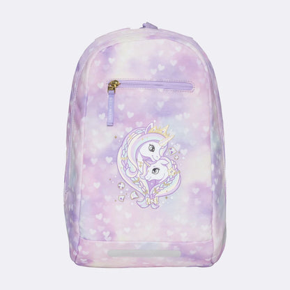 Ghiozdan, rucsac ergonomic cu pernǎ de aer Beckmann, set Active Air FLX 6 piese, Unicorn Princess Purple
