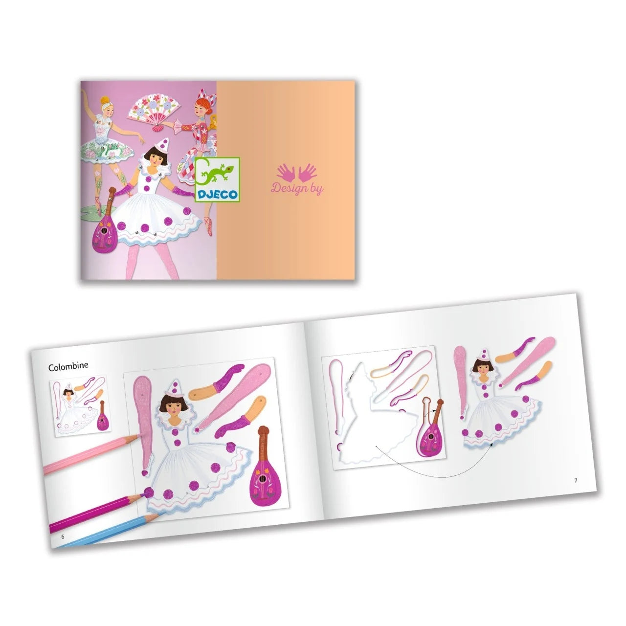 Set creativ Balerine, Djeco