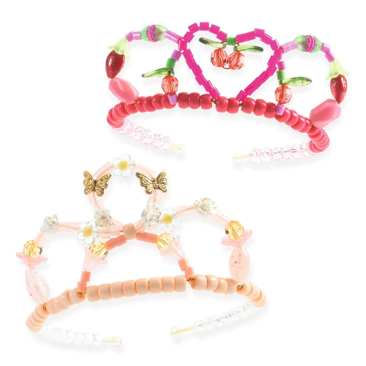 Set creativ diademe roz, Djeco