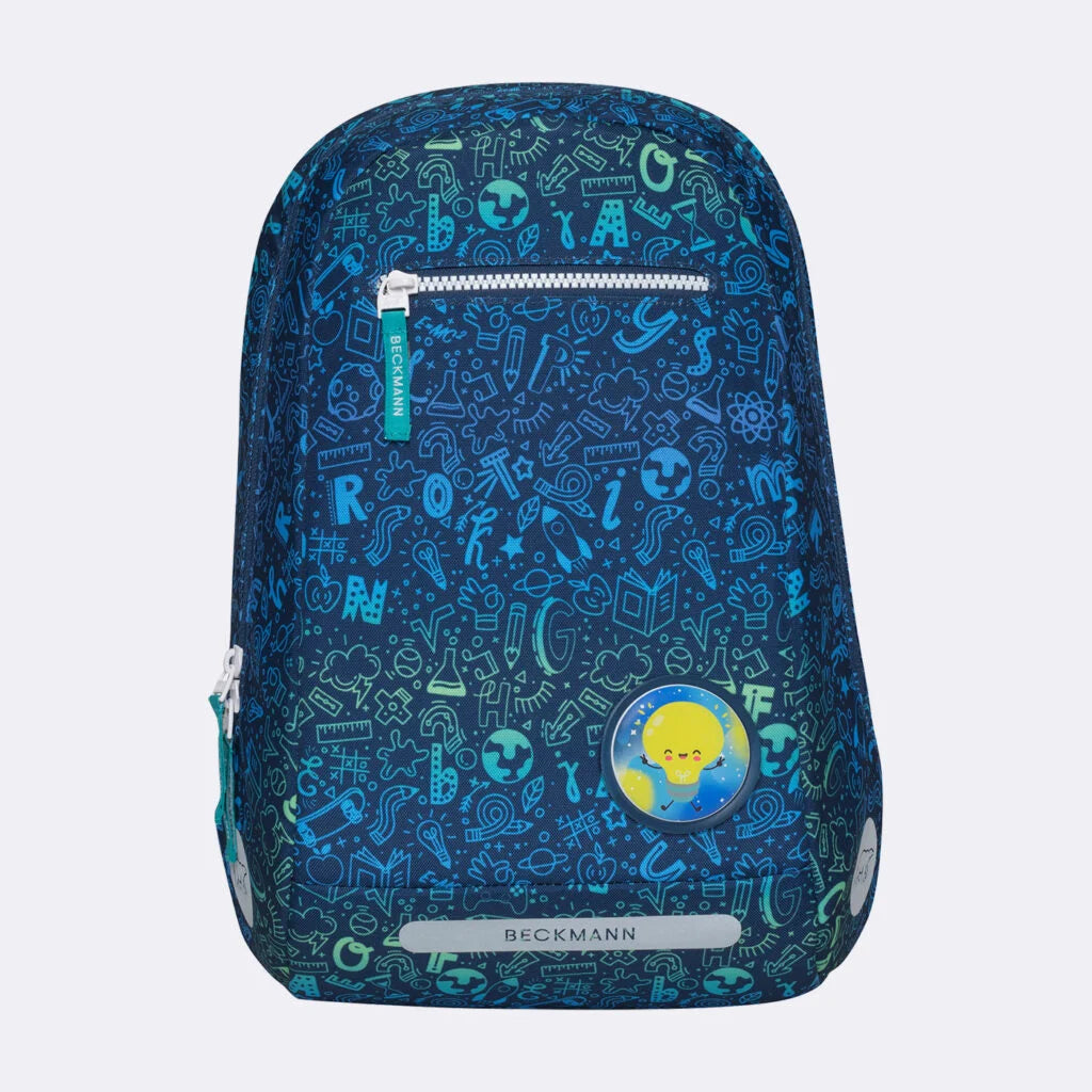 Ghiozdan, rucsac ergonomic cu pernǎ de aer Beckmann, set Active Air FLX 6 piese, Science