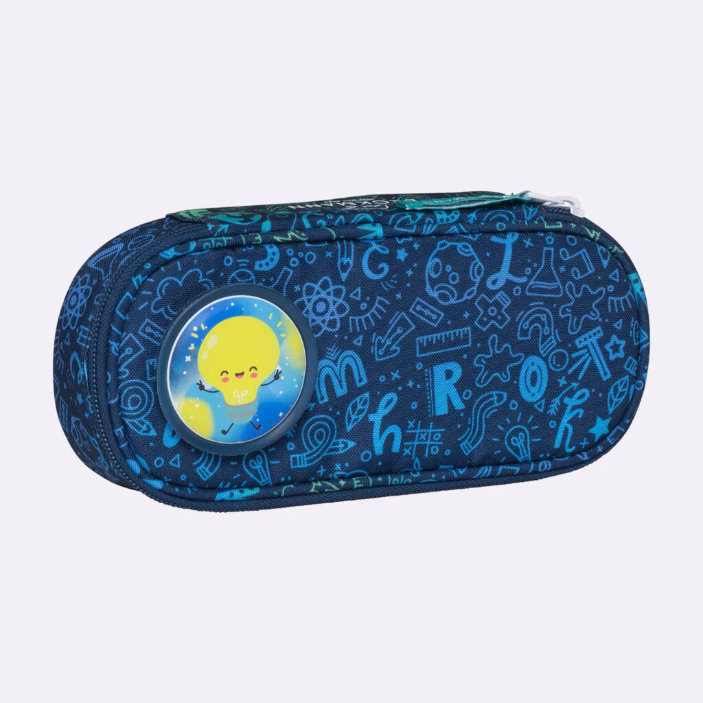 Ghiozdan, rucsac ergonomic cu pernǎ de aer Beckmann, set Active Air FLX 6 piese, Science