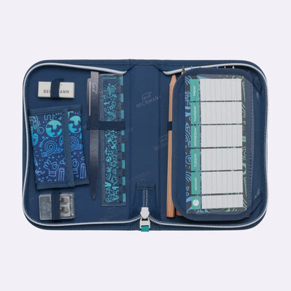 Ghiozdan, rucsac ergonomic cu pernǎ de aer Beckmann, set Active Air FLX 6 piese, Science