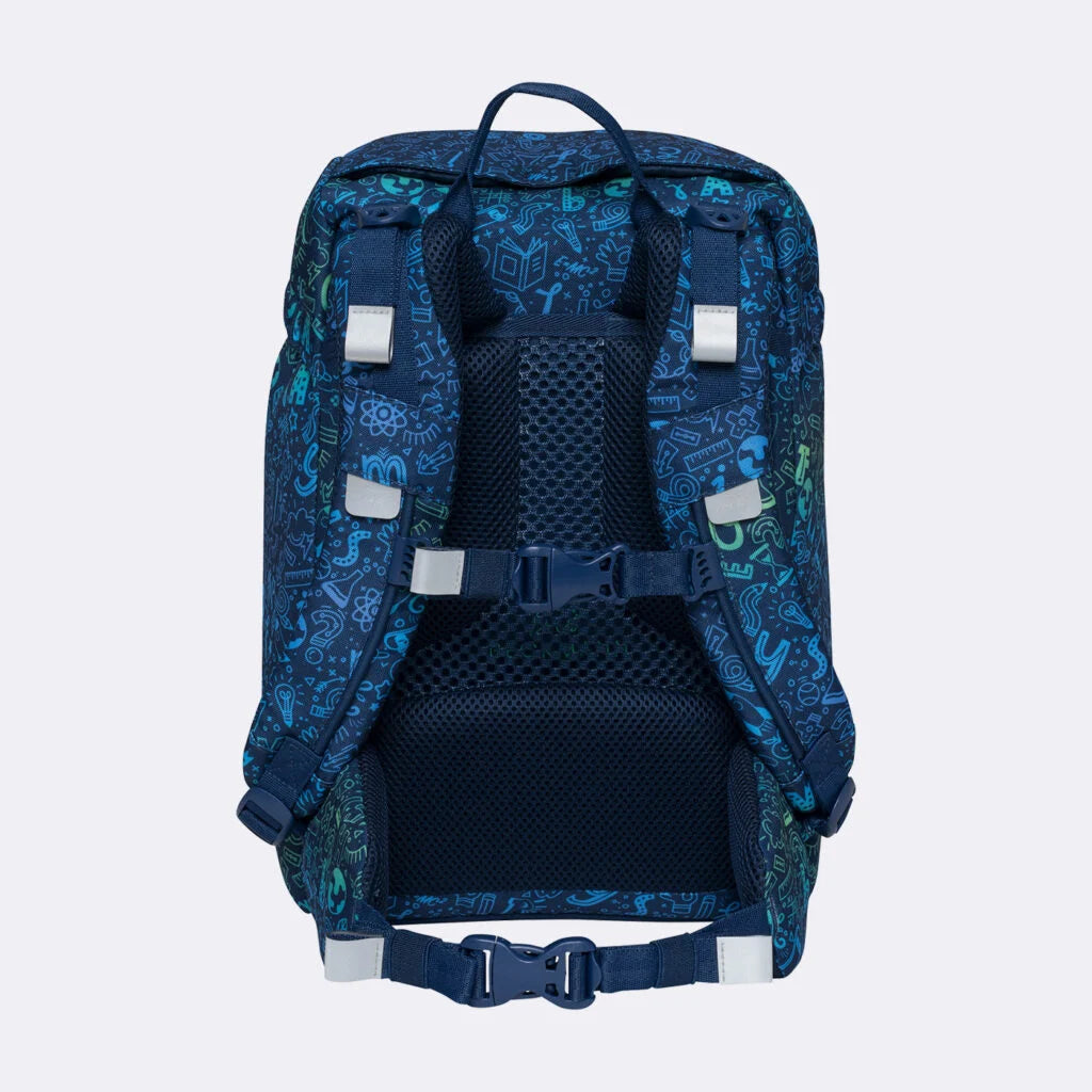 Ghiozdan, rucsac ergonomic cu pernǎ de aer Beckmann, set Active Air FLX 6 piese, Science