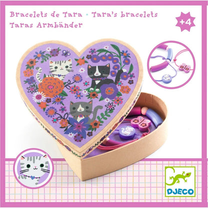 Set de bijuterii Brățările Tarei, Djeco