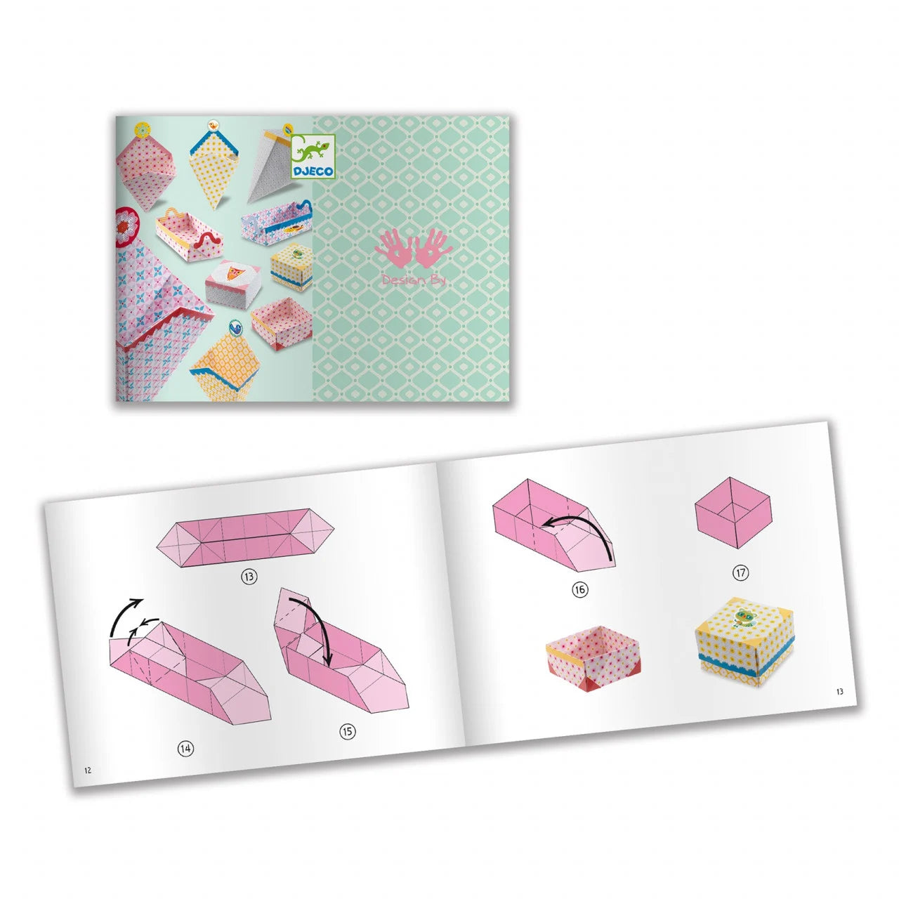 Set de confectionat cutii Djeco